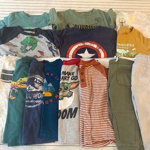 Boys toddler clothing lot